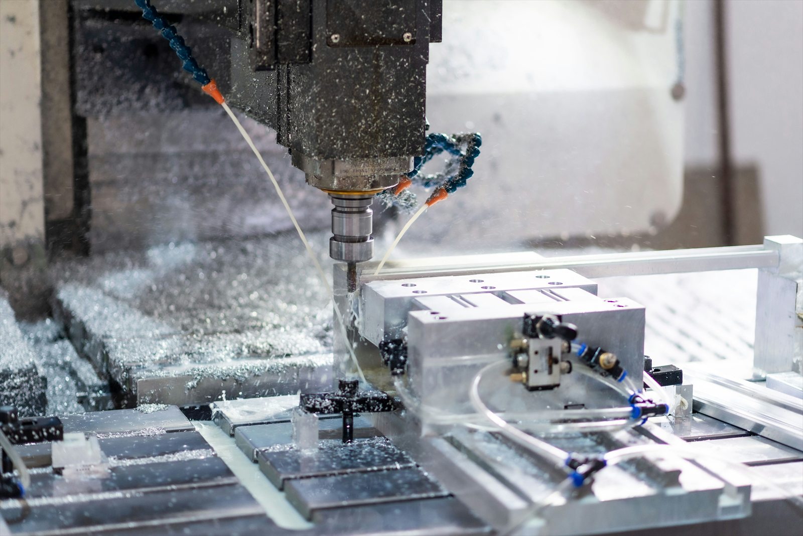 Machining area