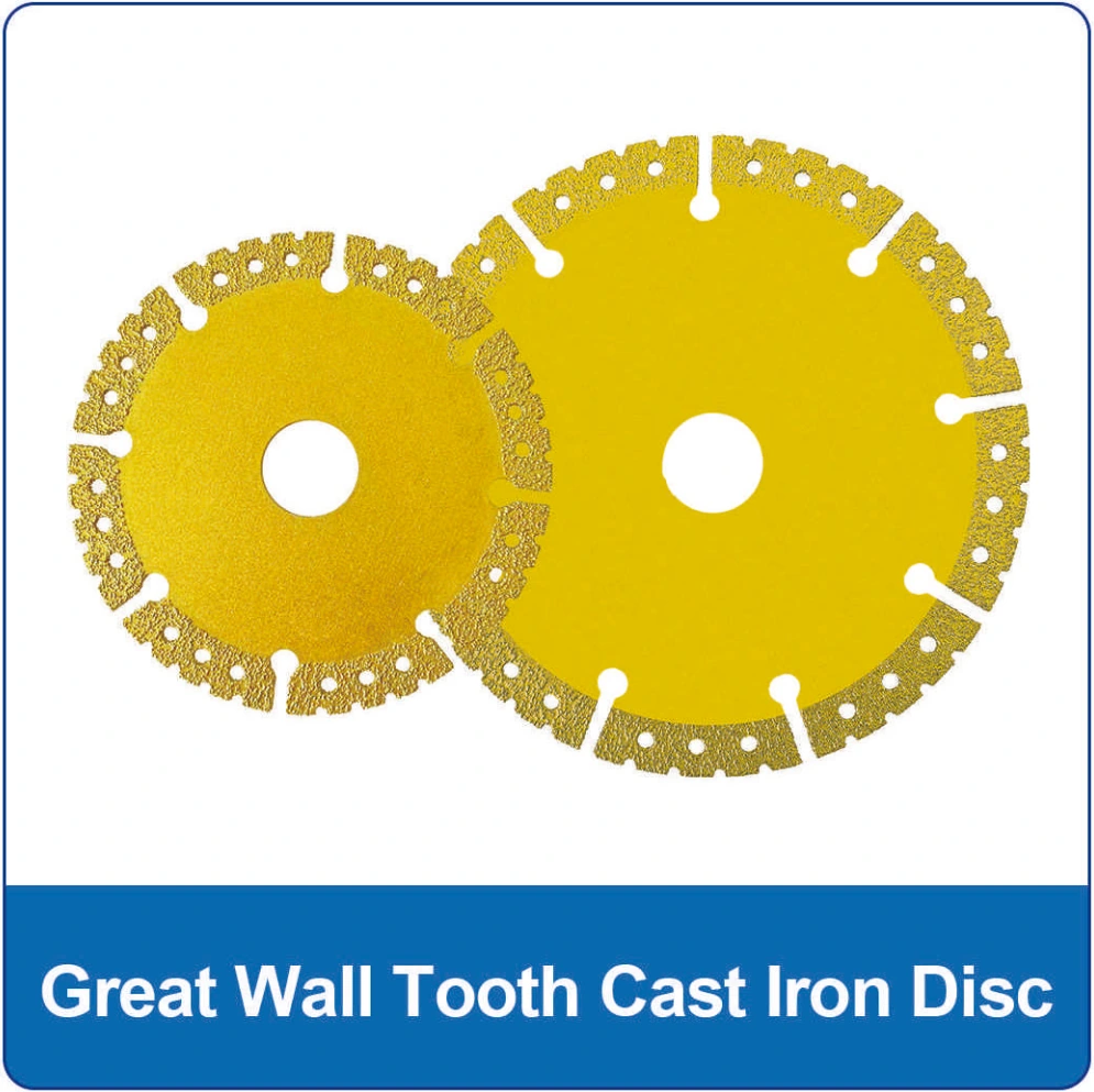 Great Wall Tooth Cast Iron Cutting Disc