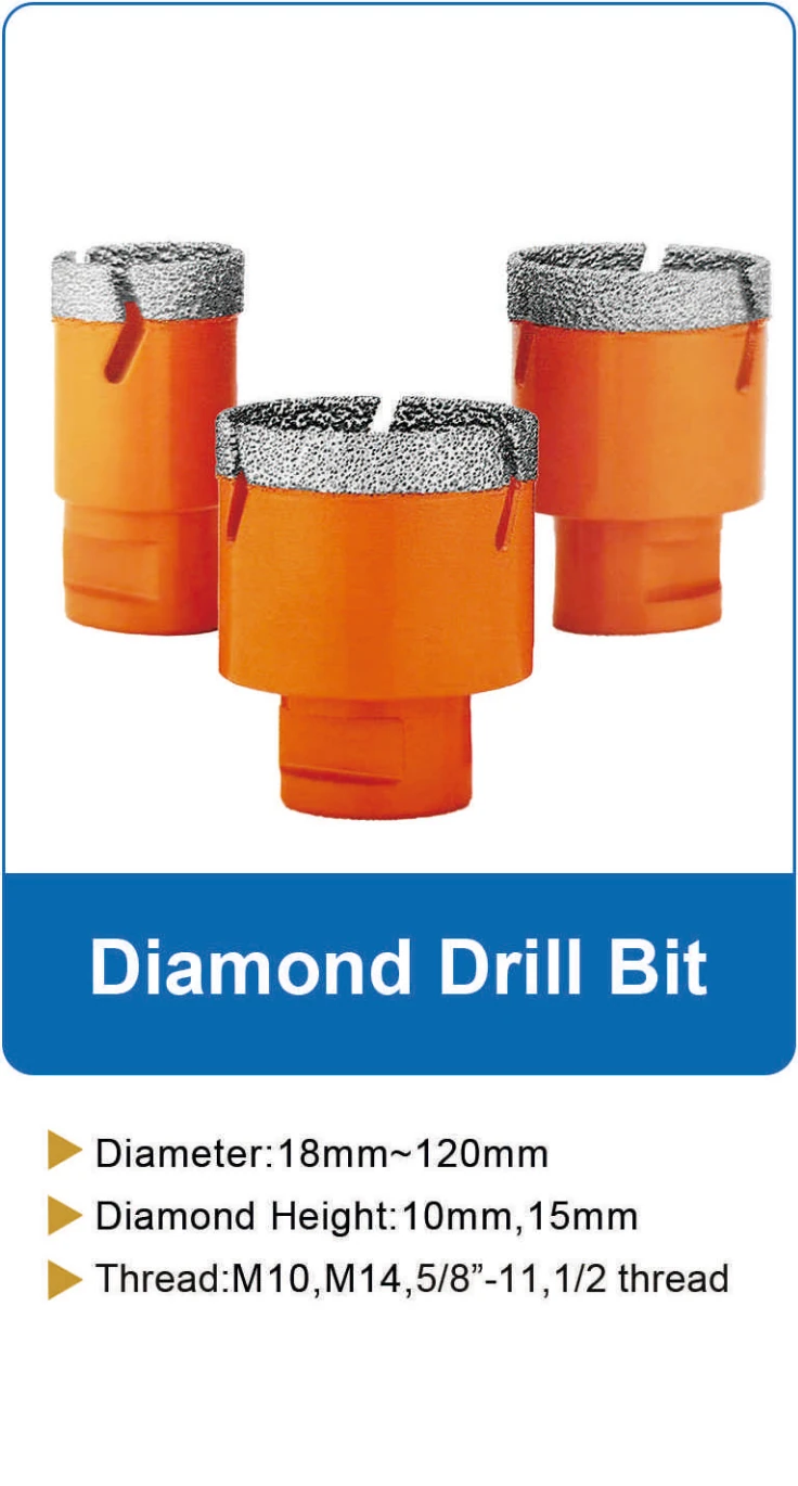 Diamond Drill Bit catalog specifications