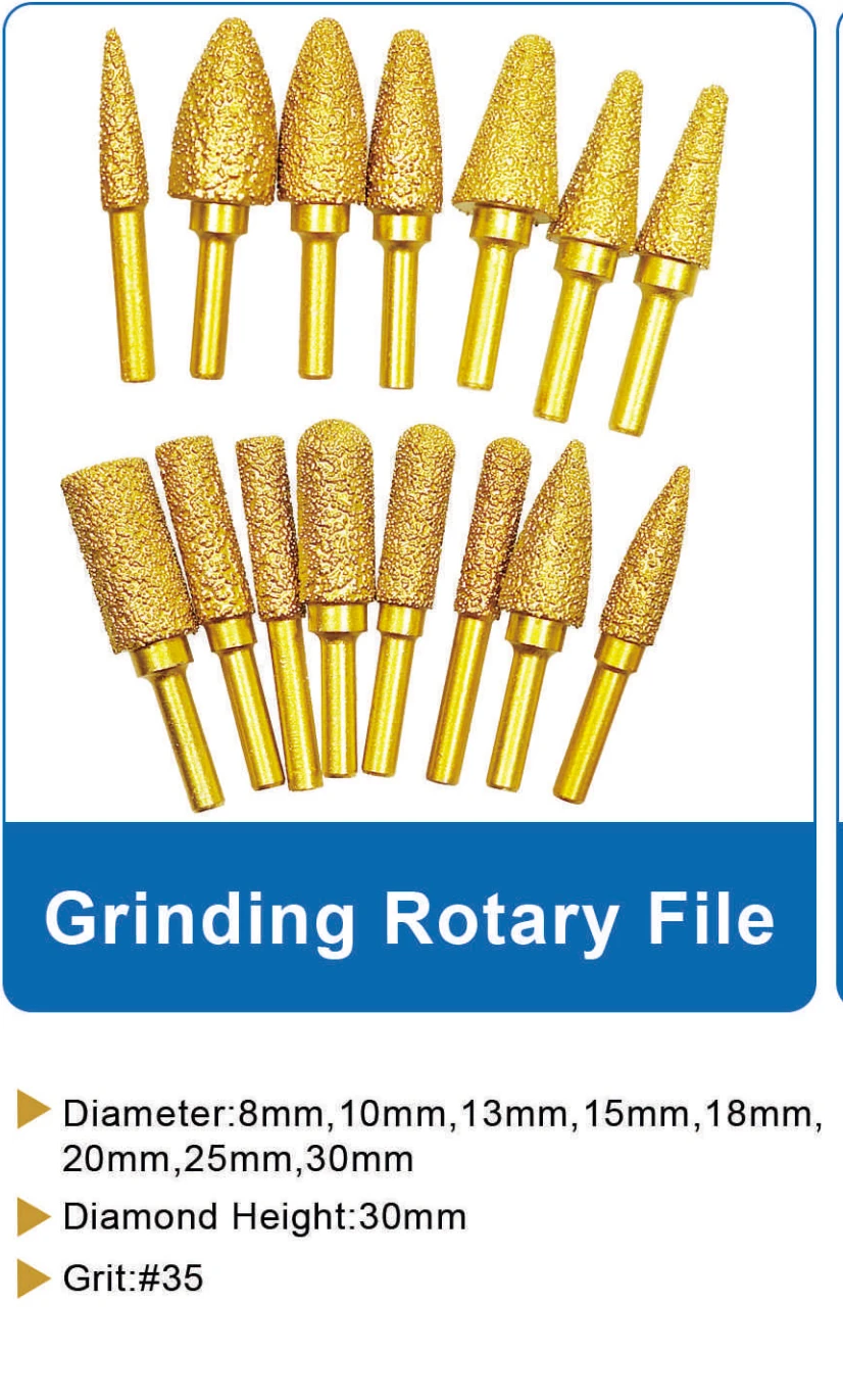 Diamond Grinding Rotary File catalog specifications