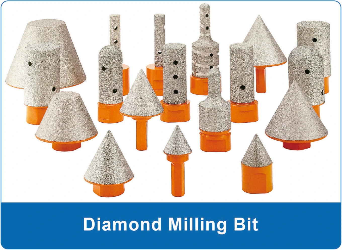 Diamond Milling Bit - Profile Shapes
