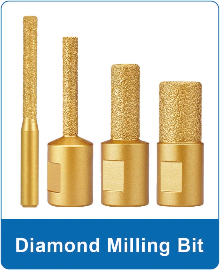 Diamond Milling Bit - Straight