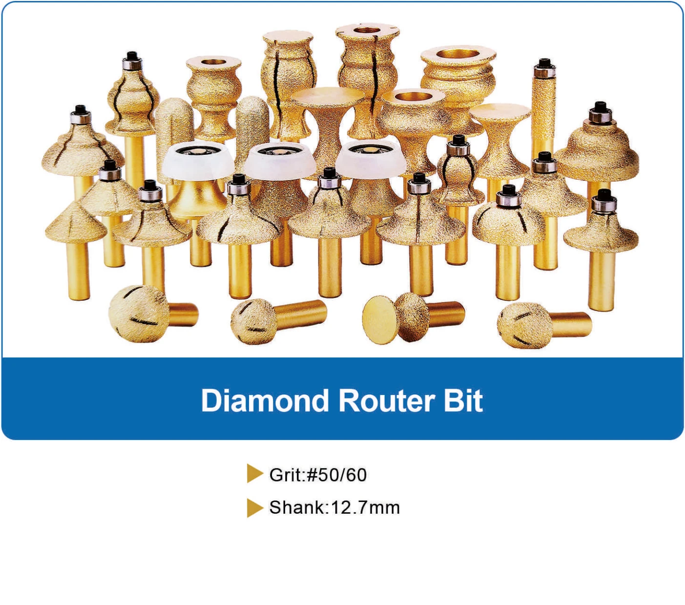 Diamond Router Bit catalog specifications