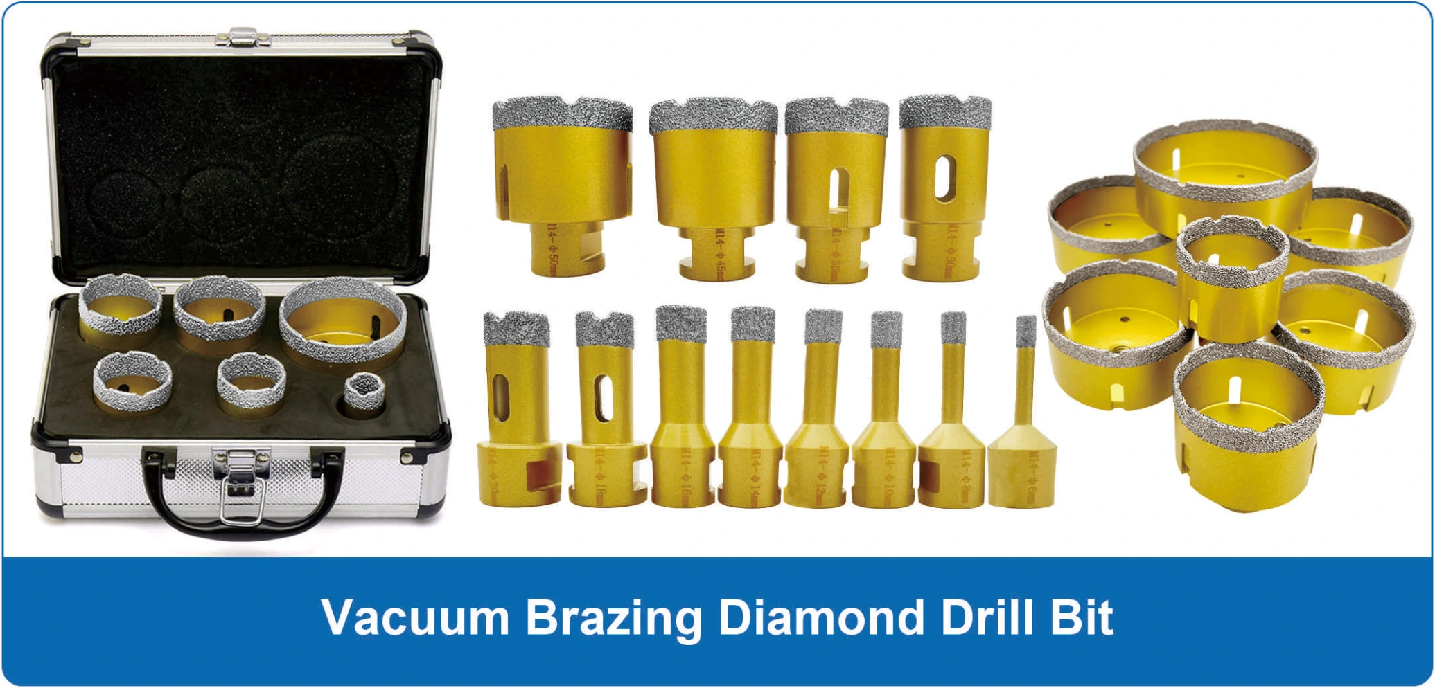 Vacuum Brazed Diamond Drill Bit