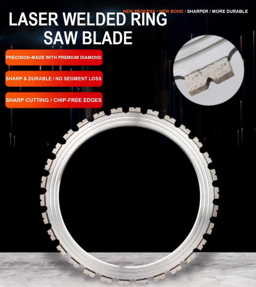 Laser Welded Ring Saw Blade